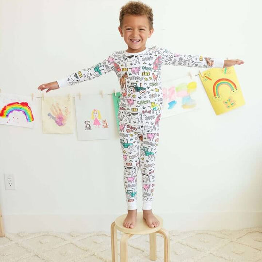 Kinderpyjama Creatief Ontwerp voor Avontuurlijke Dromen 3