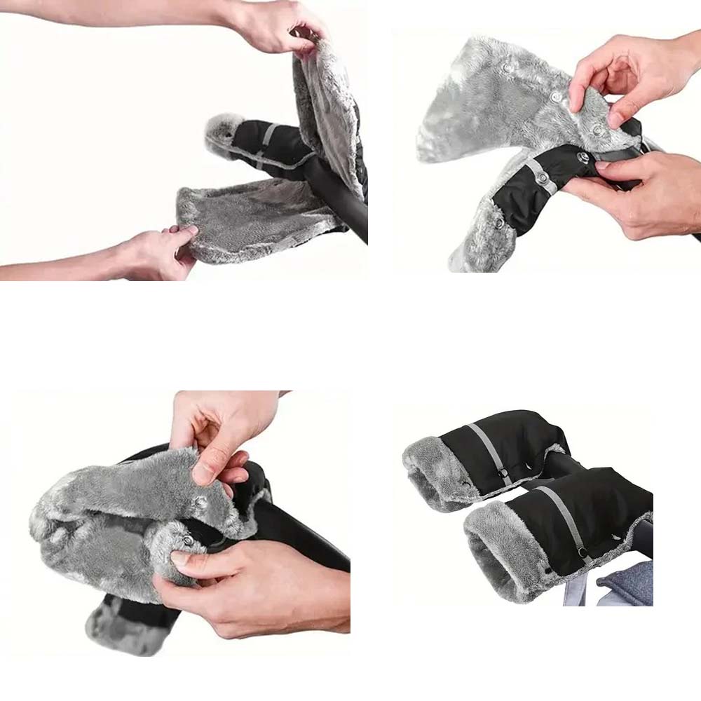 Kinderwagenhandschoenen voor de winter - Warm en Waterdicht 2
