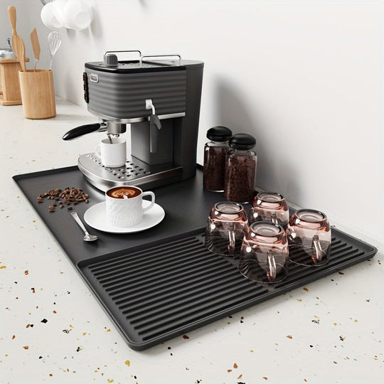 Koffiemat voor Koffiebars en Espressomachines met Opstaande Randen 0