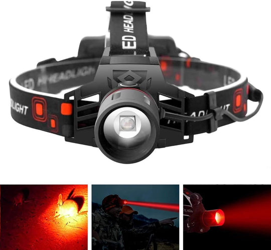 LED Hoofdlamp USB-oplaadbaar met Meerdere Lichtmodi 2