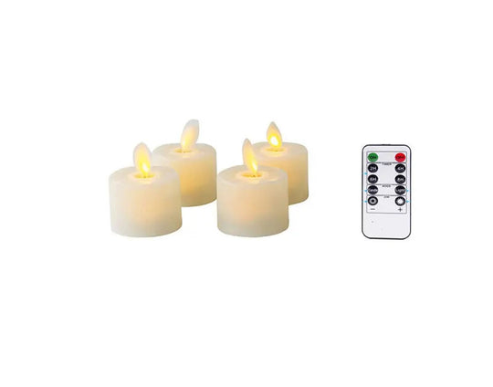 LED Theelicht Kaars met Bewegende Vlam voor Woondecoratie 0