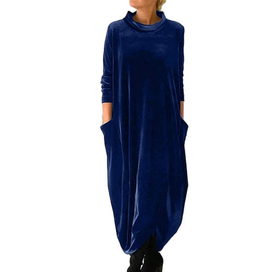Lange Dames Jurk Vloeiend Design voor Zomerstijl 0