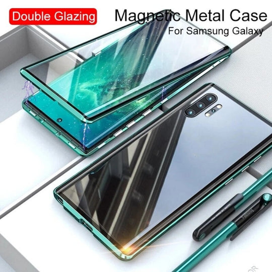 Magnetische Telefoonhoes voor Samsung met Dubbelzijdige Bescherming 7