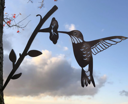 Metalen Tuindecoratie Vogels voor Buiten 3