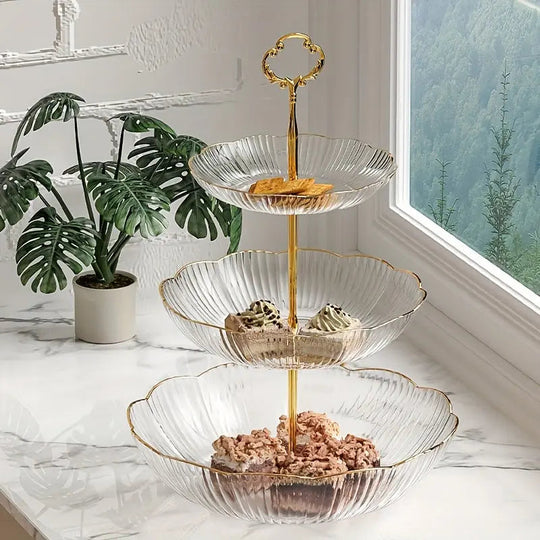 Moderne 3-laags Fruit- en Groente Organizer voor Keuken 6