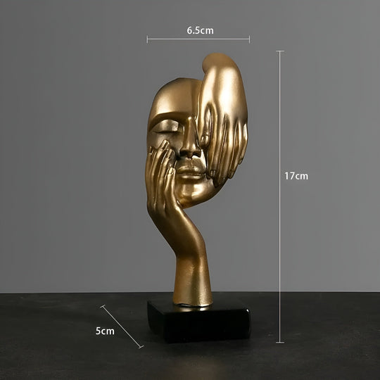 Moderne Abstracte Denker Sculptuur voor Thuis en Kantoor 6