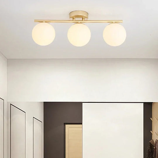 Moderne Hanglamp Glasbal voor Woonkamer en Slaapkamer 3