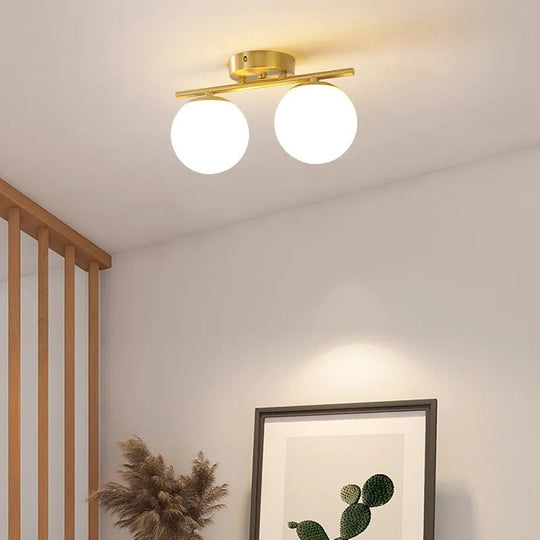 Moderne Hanglamp Glasbal voor Woonkamer en Slaapkamer 4