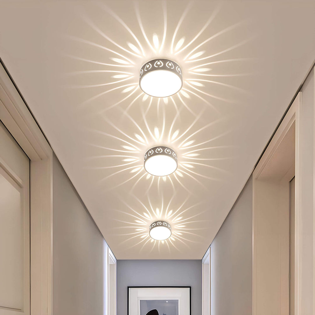 Moderne LED Plafondlamp voor Entree en Balkon 0