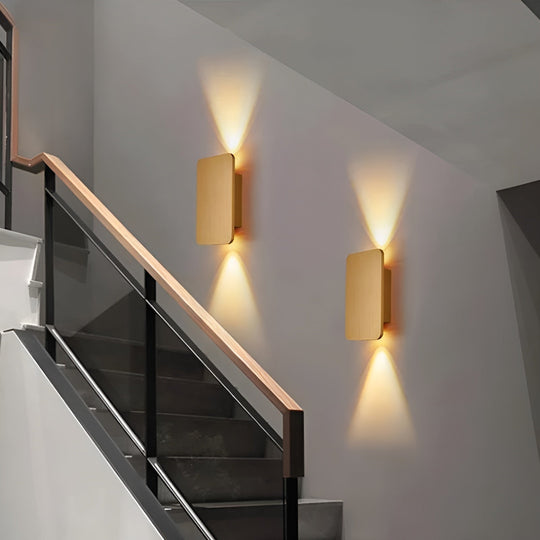 Moderne Mini Rechthoekige LED Wandlamp voor Binnen 2