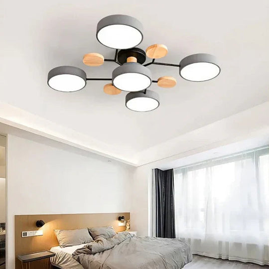 Moderne Plafondlamp Scandinavisch Ontwerp 9