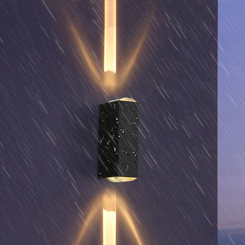 Moderne Rechthoekige LED Buiten Wandlamp 3