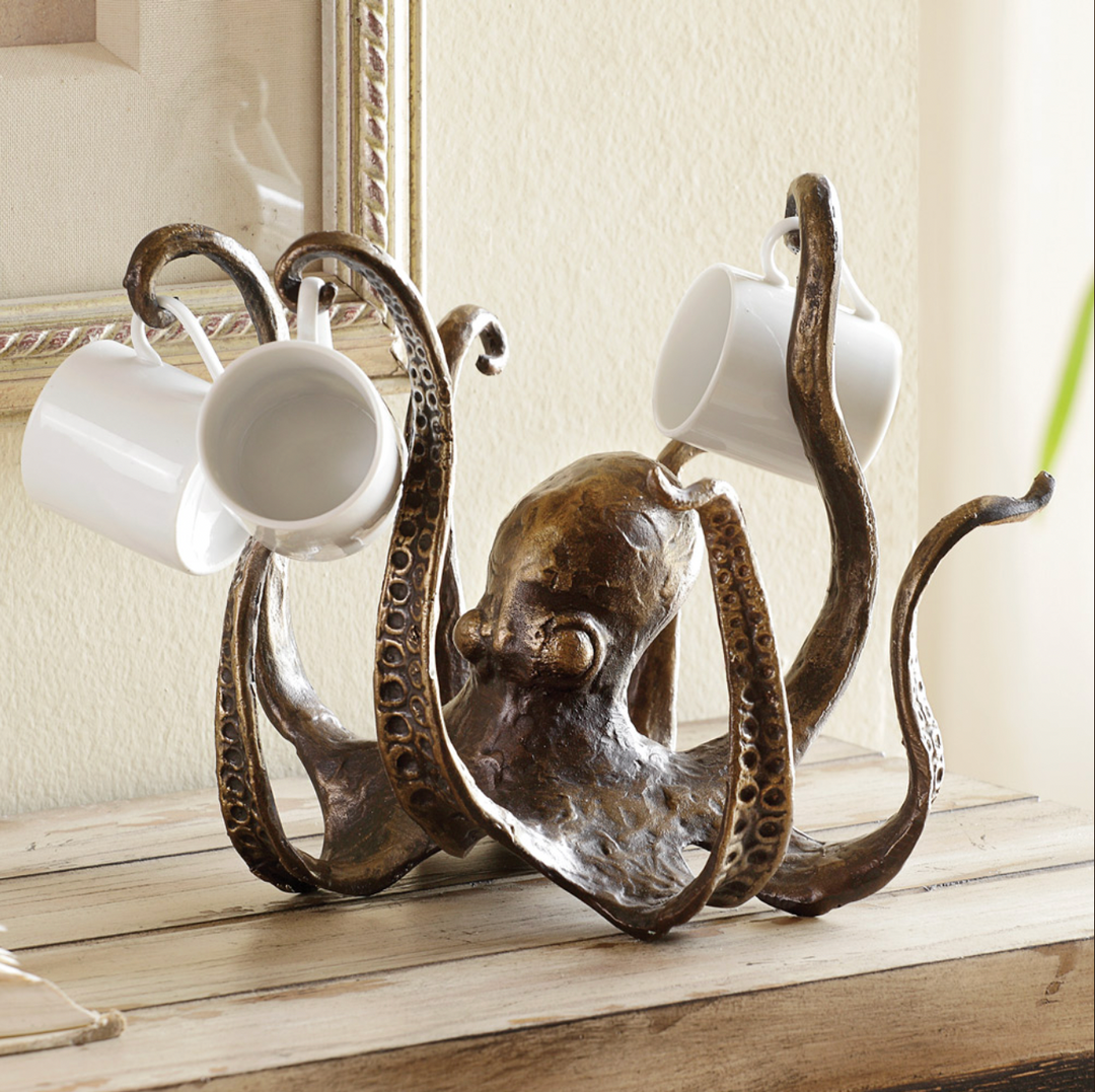 Mokkenhouder Octopus Design 0