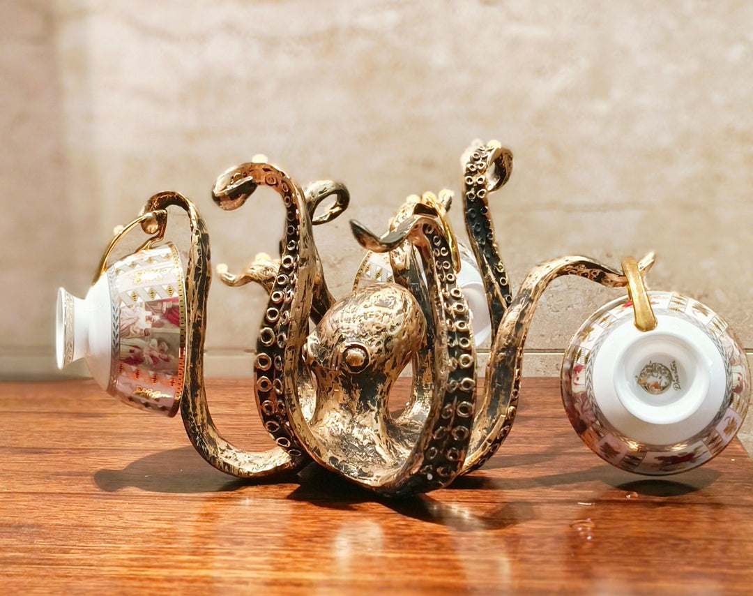 Mokkenhouder Octopus Design 3