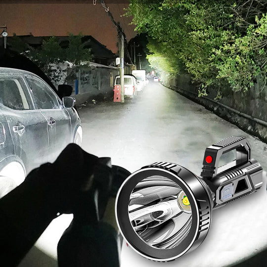Oplaadbare Zaklamp LED met Multifunctionele Verlichting voor Buitenactiviteiten 4