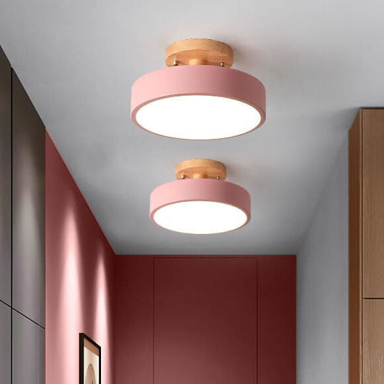 Plafondlamp Ronde Stijl Scandinavisch 2