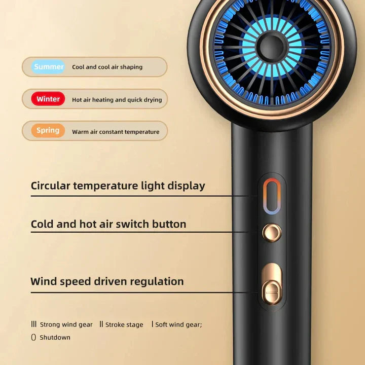 Professionele Föhn 2400W met Ionentechnologie 5