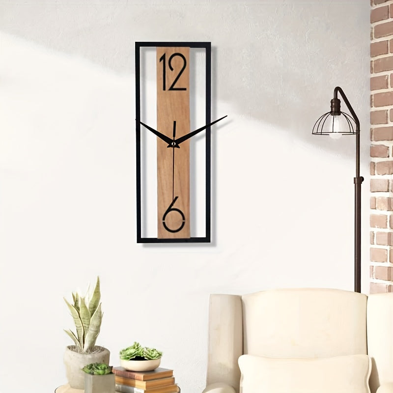 Rechthoekige Wandklok Modern voor Stijlvol Interieur 7