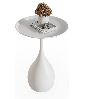 Ronde Bijzettafel Middeleeuwse Stijl 2