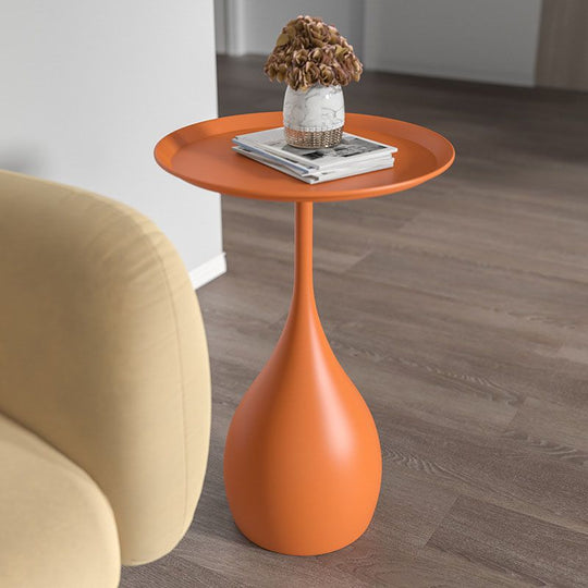 Ronde Bijzettafel Middeleeuwse Stijl 4