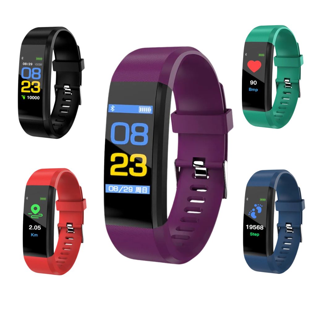 Senioren Smartwatch met Gezondheidsmonitor en Stappenteller 11