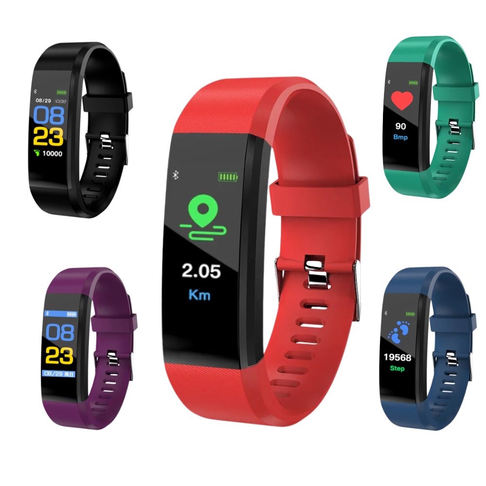 Senioren Smartwatch met Gezondheidsmonitor en Stappenteller 9