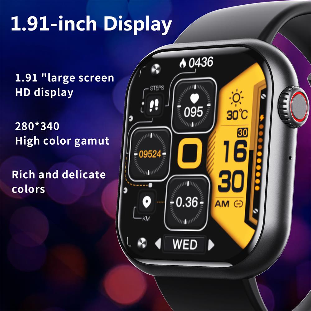 Smartwatch Met Fitnesstracker En Gezondheidsmonitor Modern Design 5