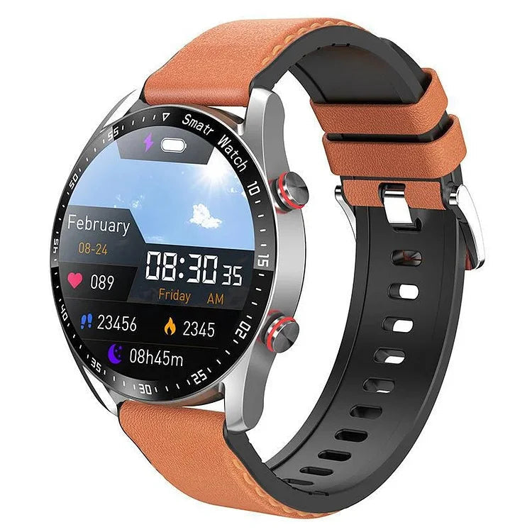 Smartwatch voor Bloedsuikermonitoring en Hartslagmeting met Stijlvol Ontwerp 3