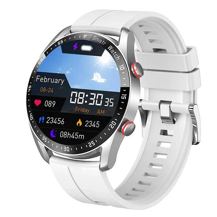 Smartwatch voor Bloedsuikermonitoring en Hartslagmeting met Stijlvol Ontwerp 4