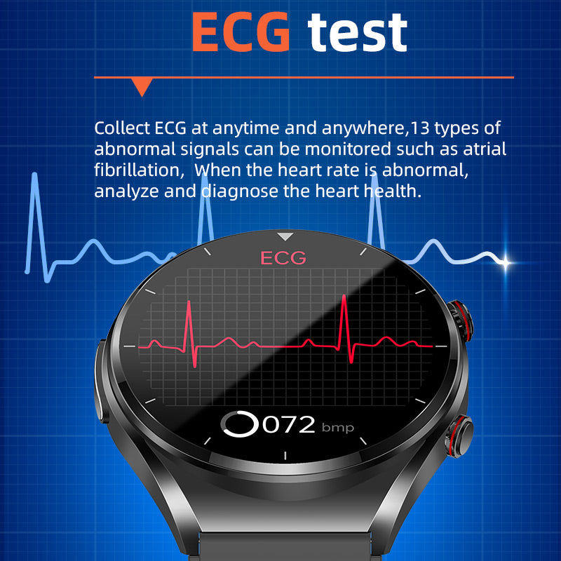 Smartwatch voor Gezondheidsmonitoring met ECG en Hartslagmeter 7