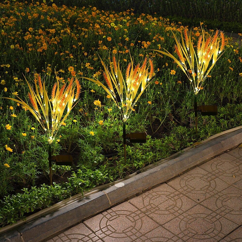 Solar Tuinverlichting Oorkaarsen Set van 2 voor Buitenverlichting 1