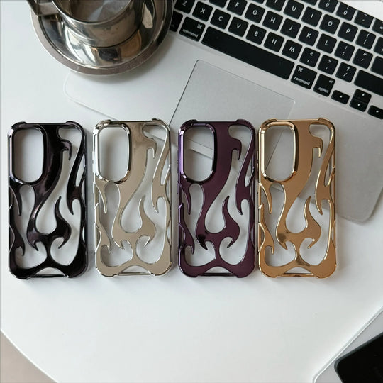 Telefoonhoesje 3D Vlam Patroon voor Samsung Galaxy - Slank en Schokbestendig 5