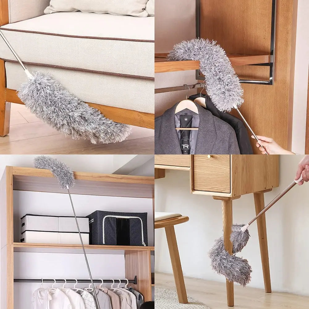 Telescopische Stofdoek met Flexibele Kop voor Effectieve Reiniging 5