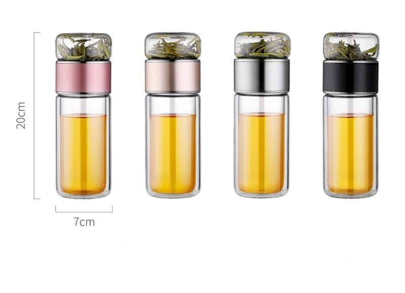 Thee Infuser Fles 2-in-1 voor Thuis en Onderweg 6
