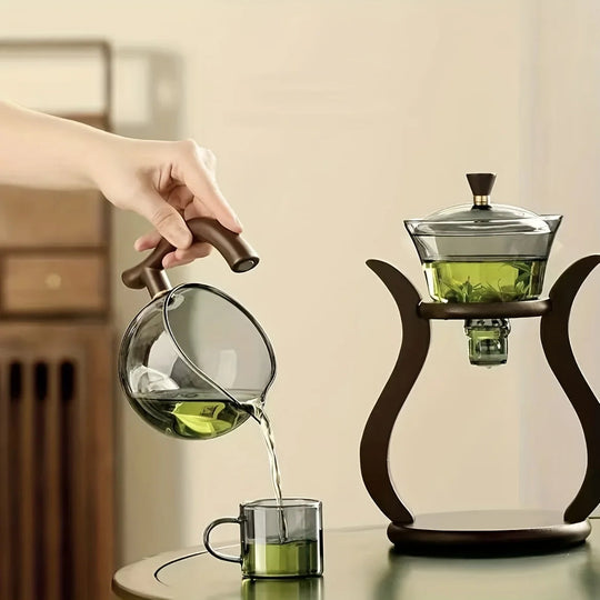 Theepot Set Creatief met Infuser en Magnetisch Druppelsysteem 4
