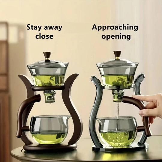 Theepot Set Creatief met Infuser en Magnetisch Druppelsysteem 7