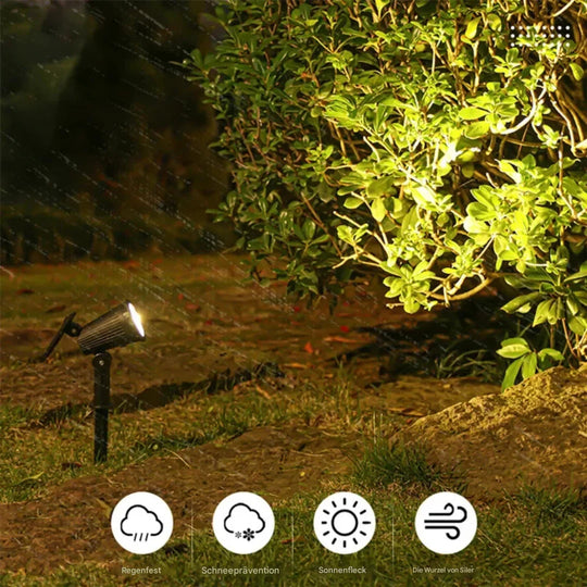 Tuinlamp Solar 9 LED-kleuren Voor Buitenverlichting Op Zonne-energie 7