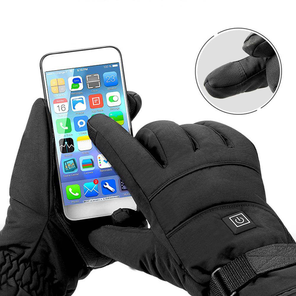 Unisex Elektrisch Verwarmde Handschoenen met Touchscreen Functie 5