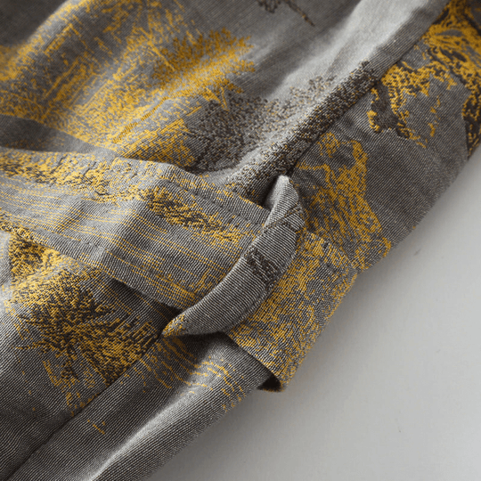 Unisex Kimono Badjas Retro Stijl voor Thuis en Spa 4