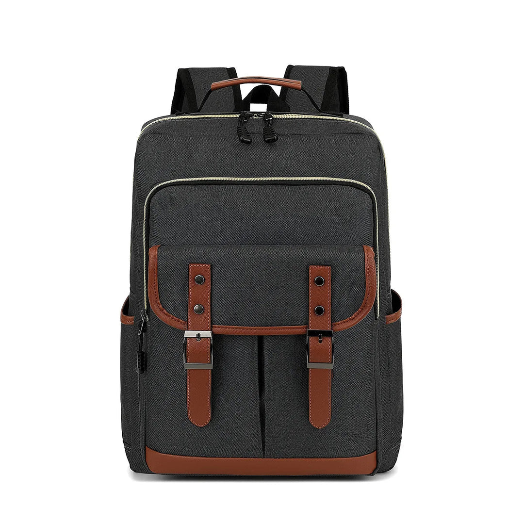 Unisex Laptop Rugzak Waterdicht Vintage Met Laptopvak 7