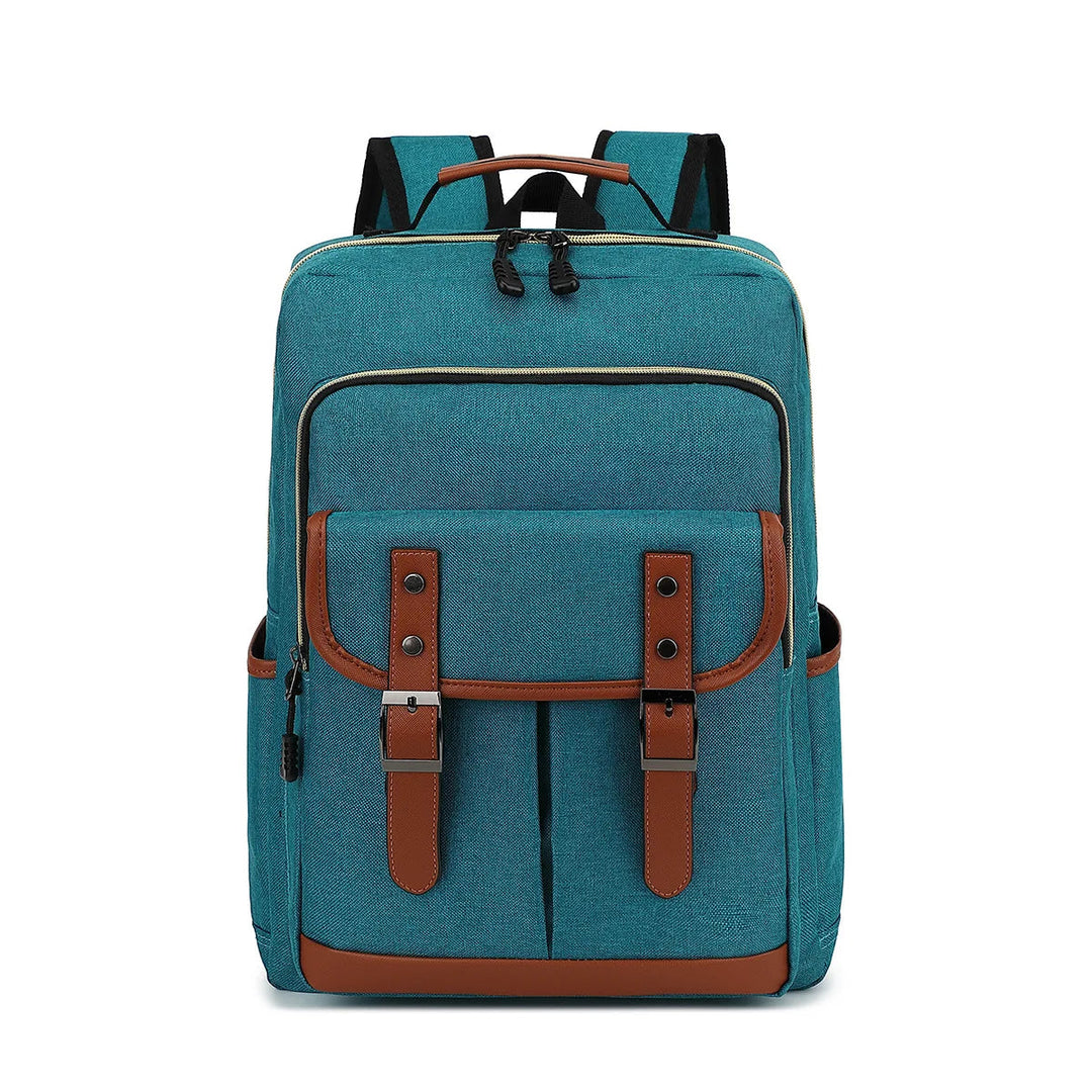Unisex Laptop Rugzak Waterdicht Vintage Met Laptopvak 9