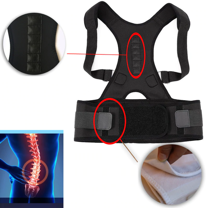 Unisex Rugsteun Corrector voor Verbeterde Houding 0