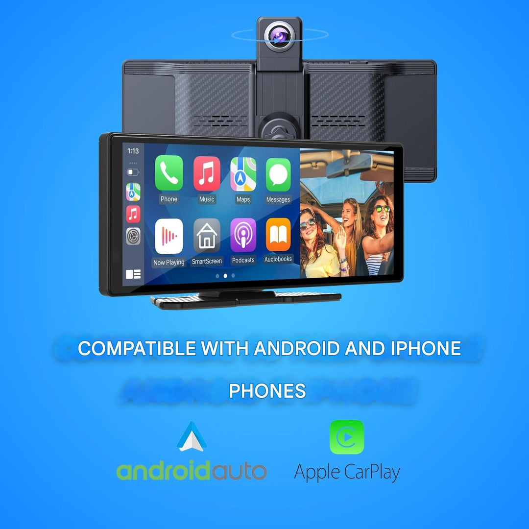 Universele Auto Display met Draadloze CarPlay en Android Auto 5