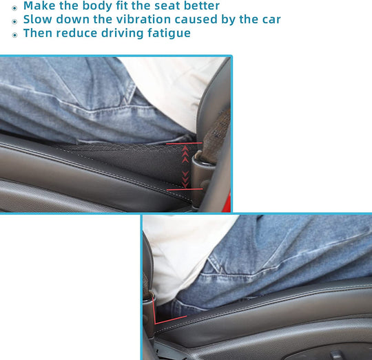 Volwassenen Auto Zitkussen met Lendensteun Ergonomisch Ontwerp 8