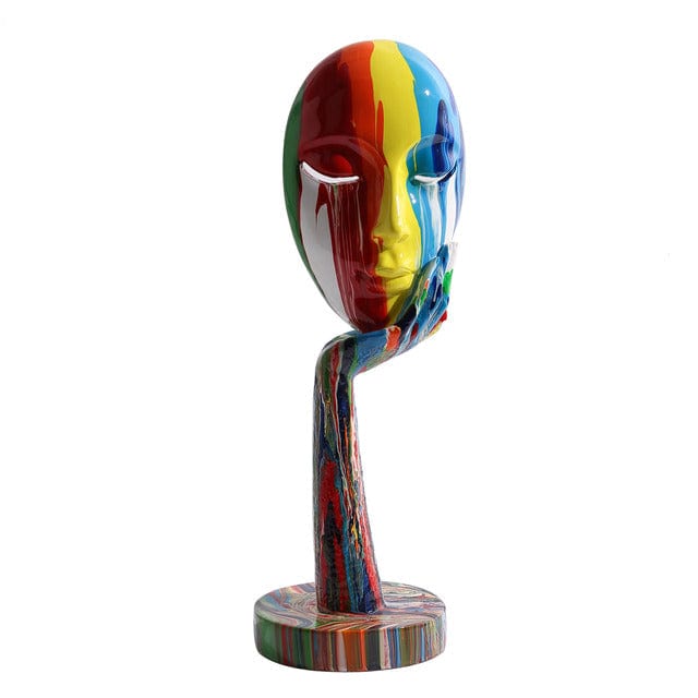 Vrouwelijke Kunstdecoratie Masker Modern 6