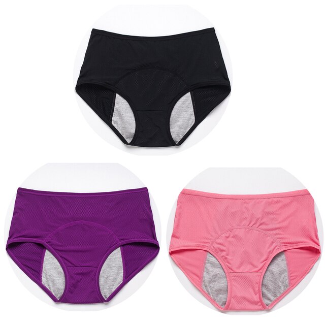 Vrouwen Leak-Proof Ondergoed Ademend 9