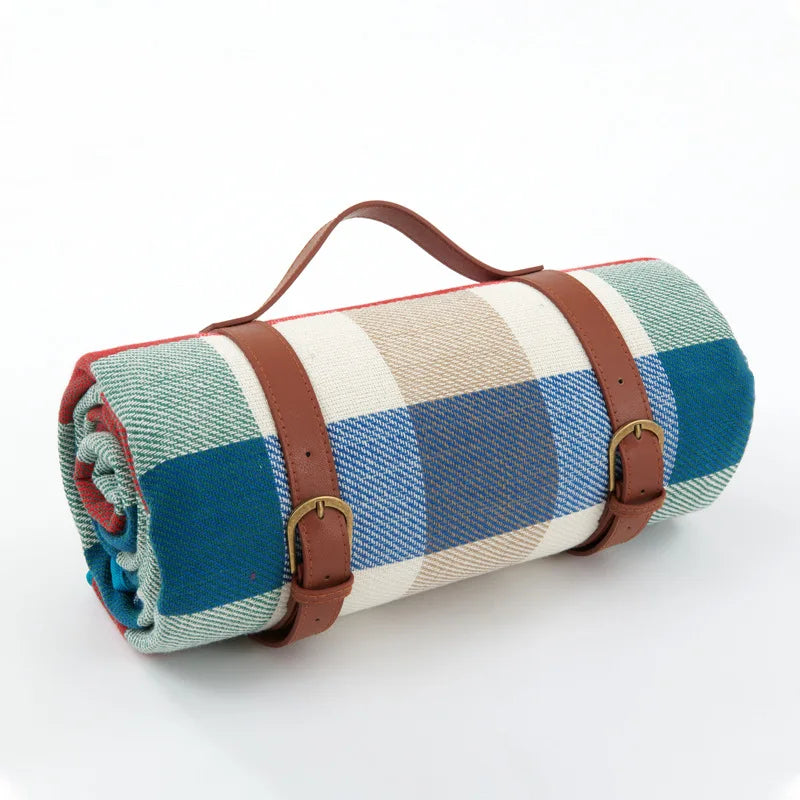 Vrouwen Opvouwbare Picknickdeken Ruitpatroon 9