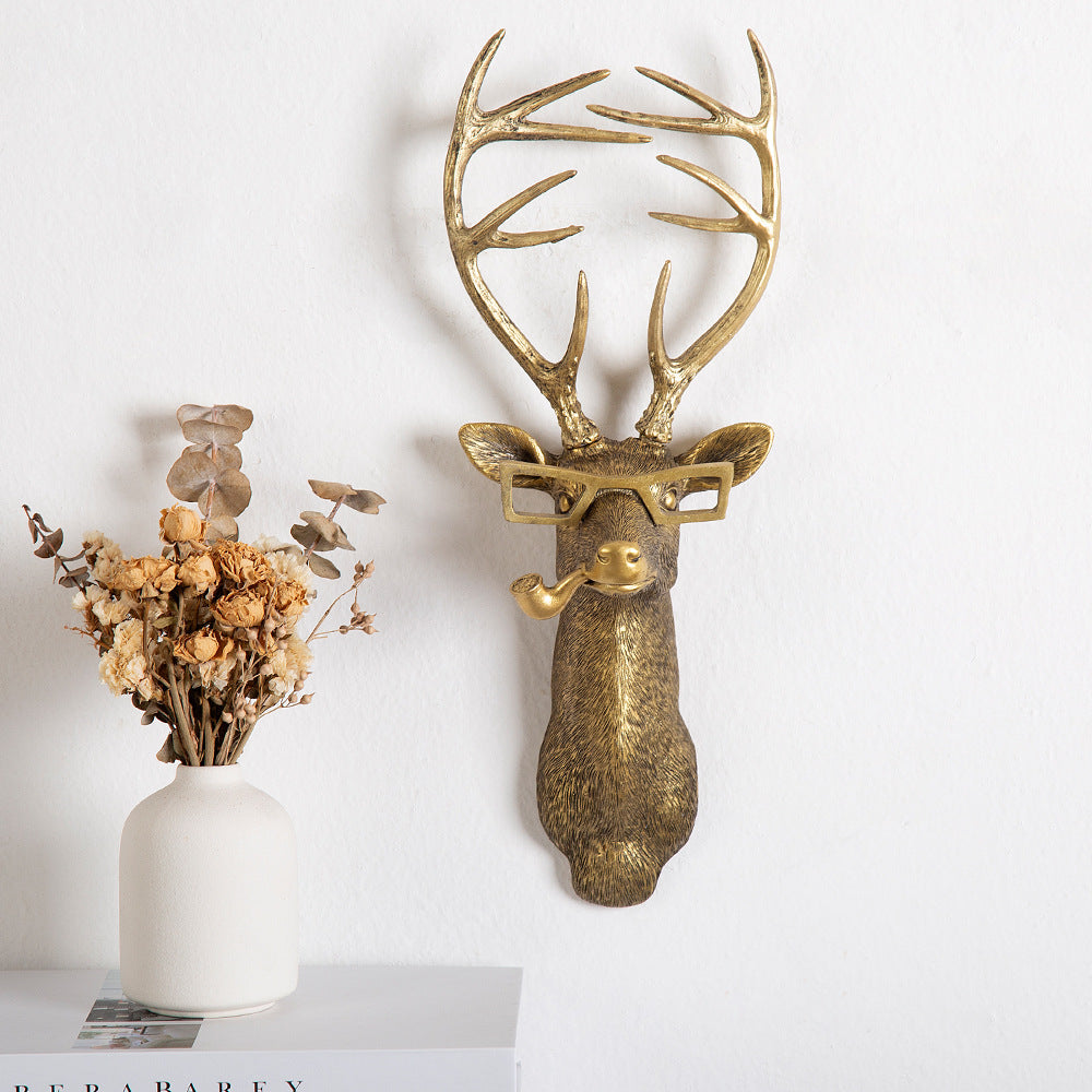 Wanddecoratie Dierenkop Frankie Voor Woonkamer en Slaapkamer 5