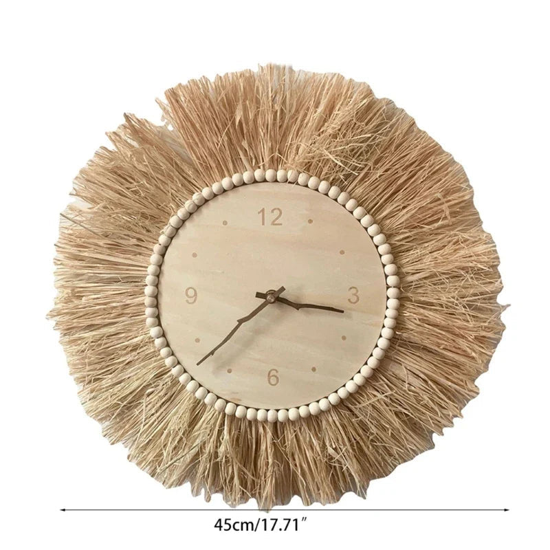 Wandklok Boho Stijl van Tarwestro 6