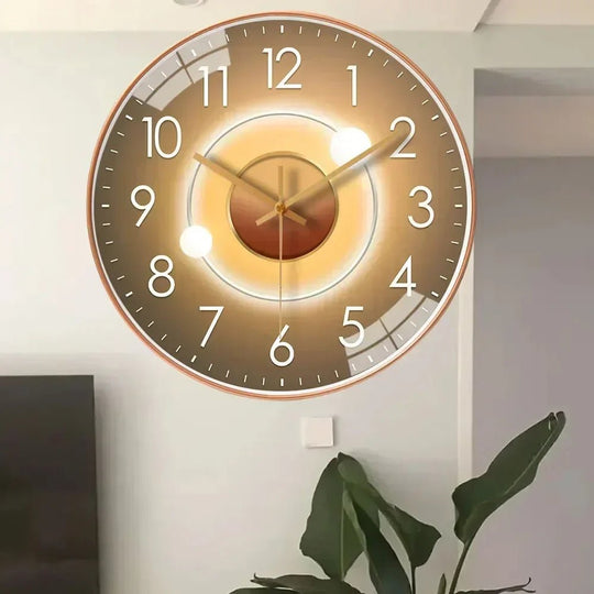 Wandklok Minimalistisch Design Stille Uurwerk voor Moderne Interieurs 1